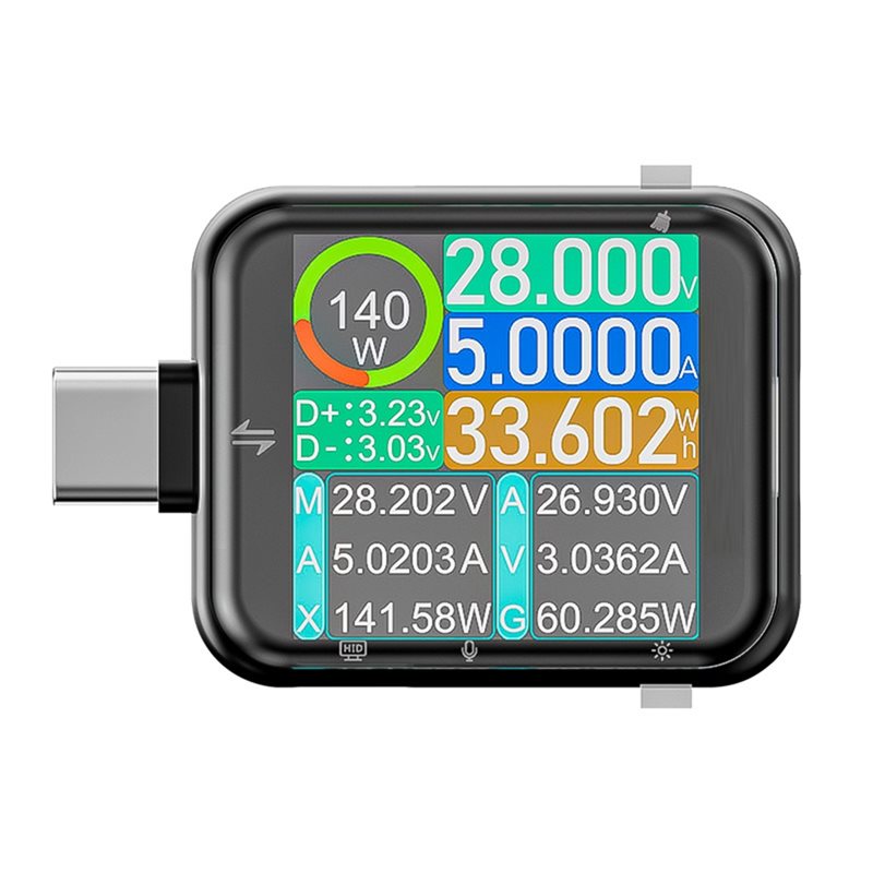 Logic Analyzer Usb - A20F-T3 USB Tester Decibel Meter Level
