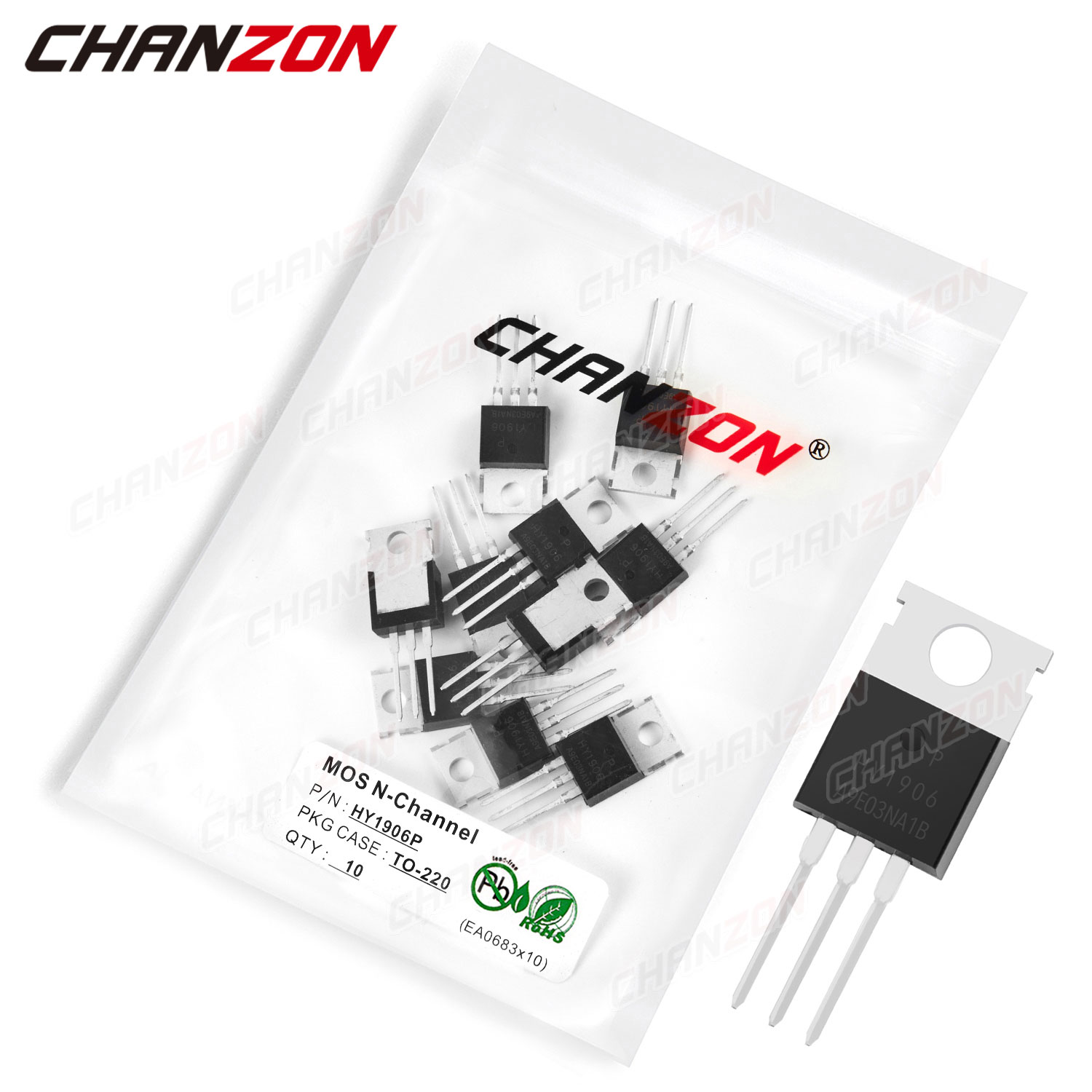 Diy Electronics Youtube Channel - 10pcs HY1906P TO-220 N-Channel Mosfet Bipolar