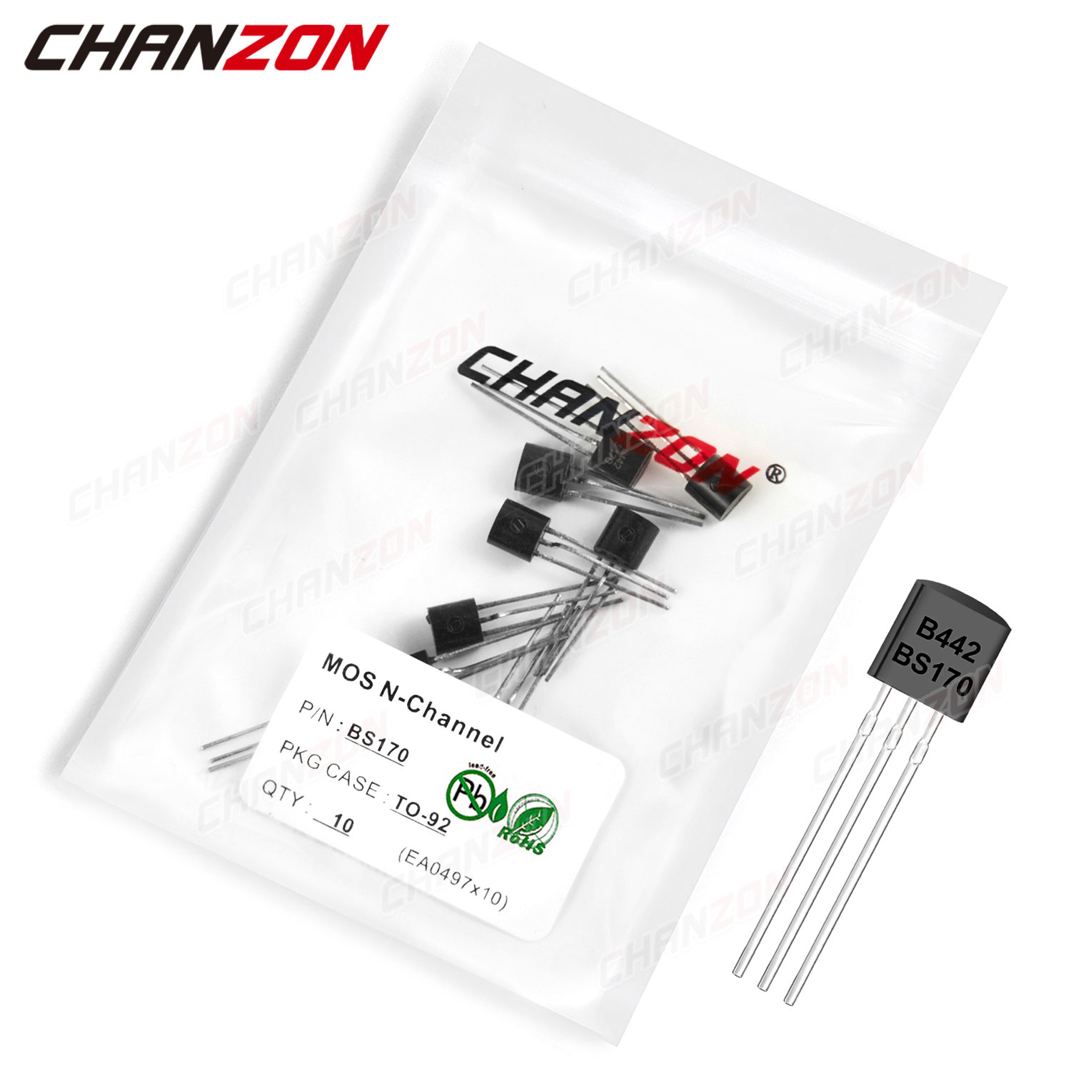 Diy Electronics Youtube Channel - 10pcs BS170 TO-92 N-Channel Mosfet Bipolar