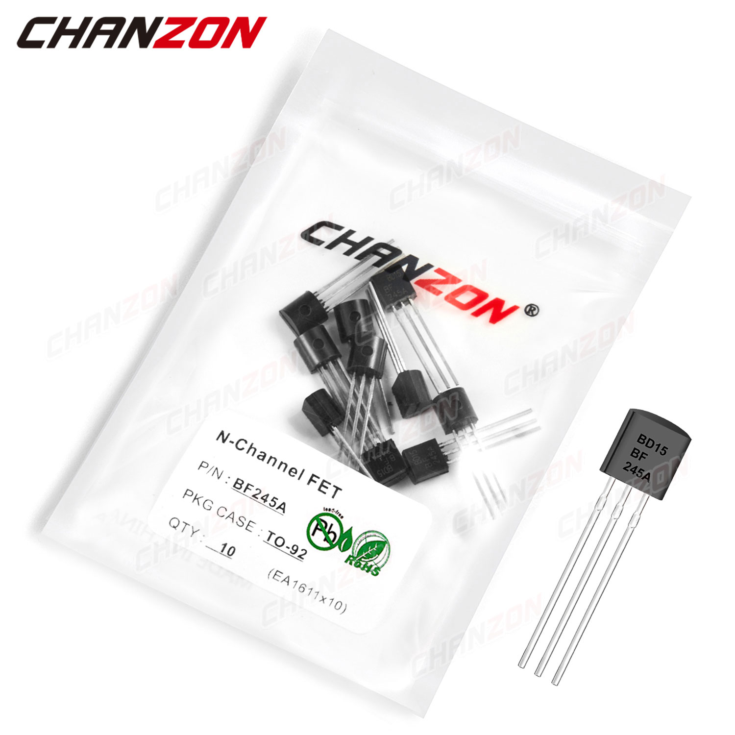 10Pcs BF245A TO-92 N-Channel J - Diy Electronics Youtube Channel 评论和价格