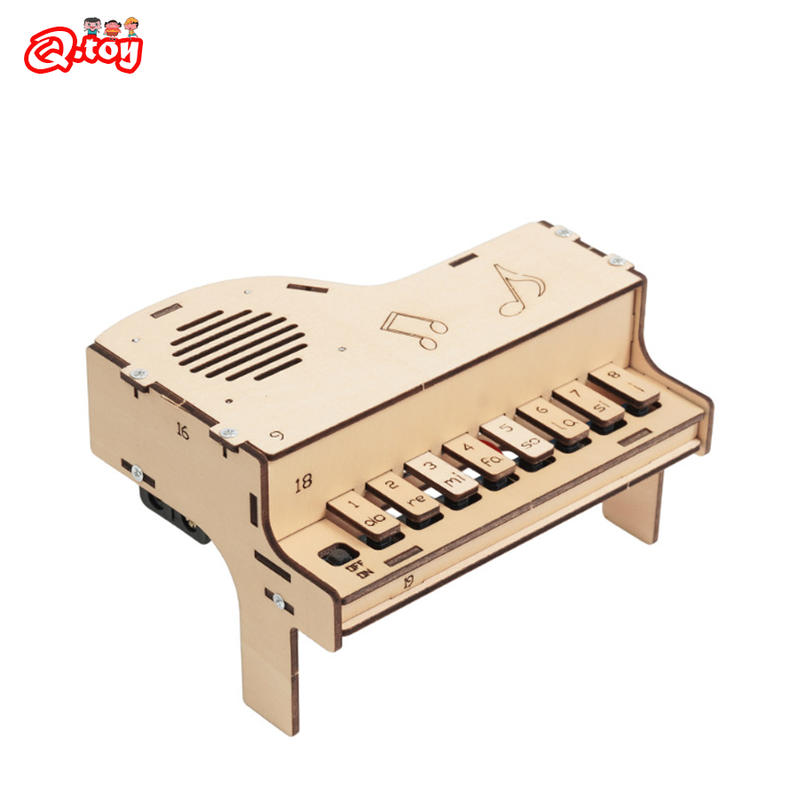 DIY Wooden Electronic Piano Mo - Diy Electronics Toys 评论和价格