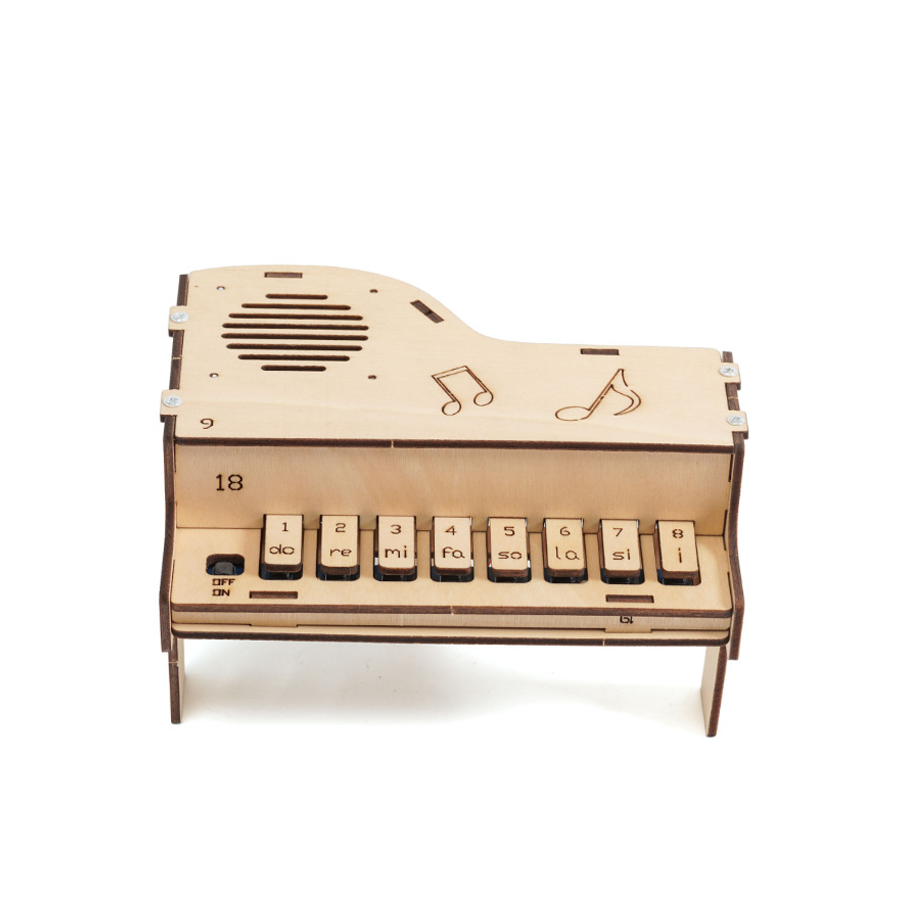 DIY Wooden Electronic Piano Mo - Diy Electronics Toys 评论和价格