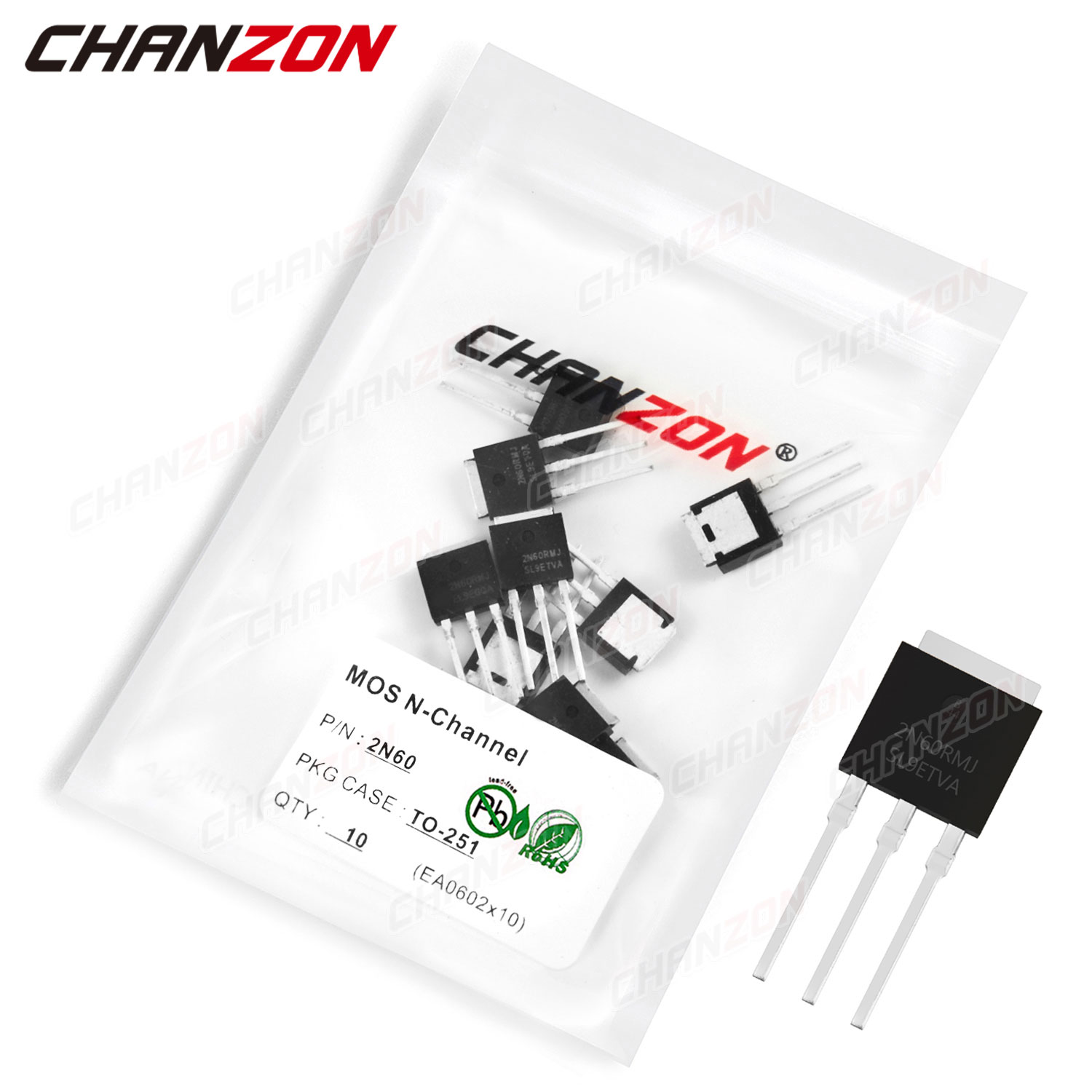 10pcs 2N60 TO-251 N-Channel Mo - Diy Electronics Youtube Channel 评论和价格