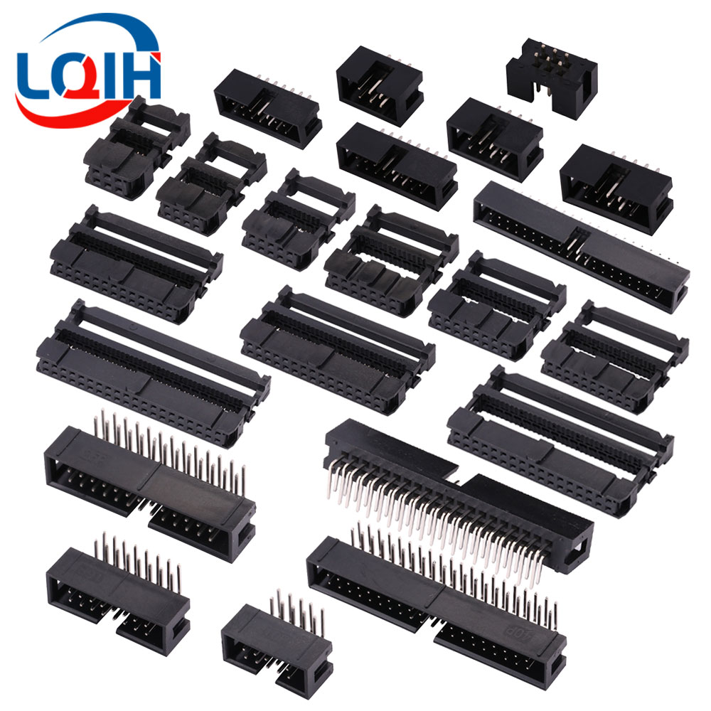 2.54mm Pitch FC 6/8/10/12/14/1 - Male Female Header Pin 评论和价格