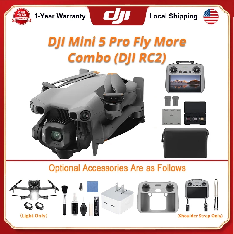 DJI Mini 5 Pro Fly Combo Drone - Diy Drone Electronics Kit 评论和价格