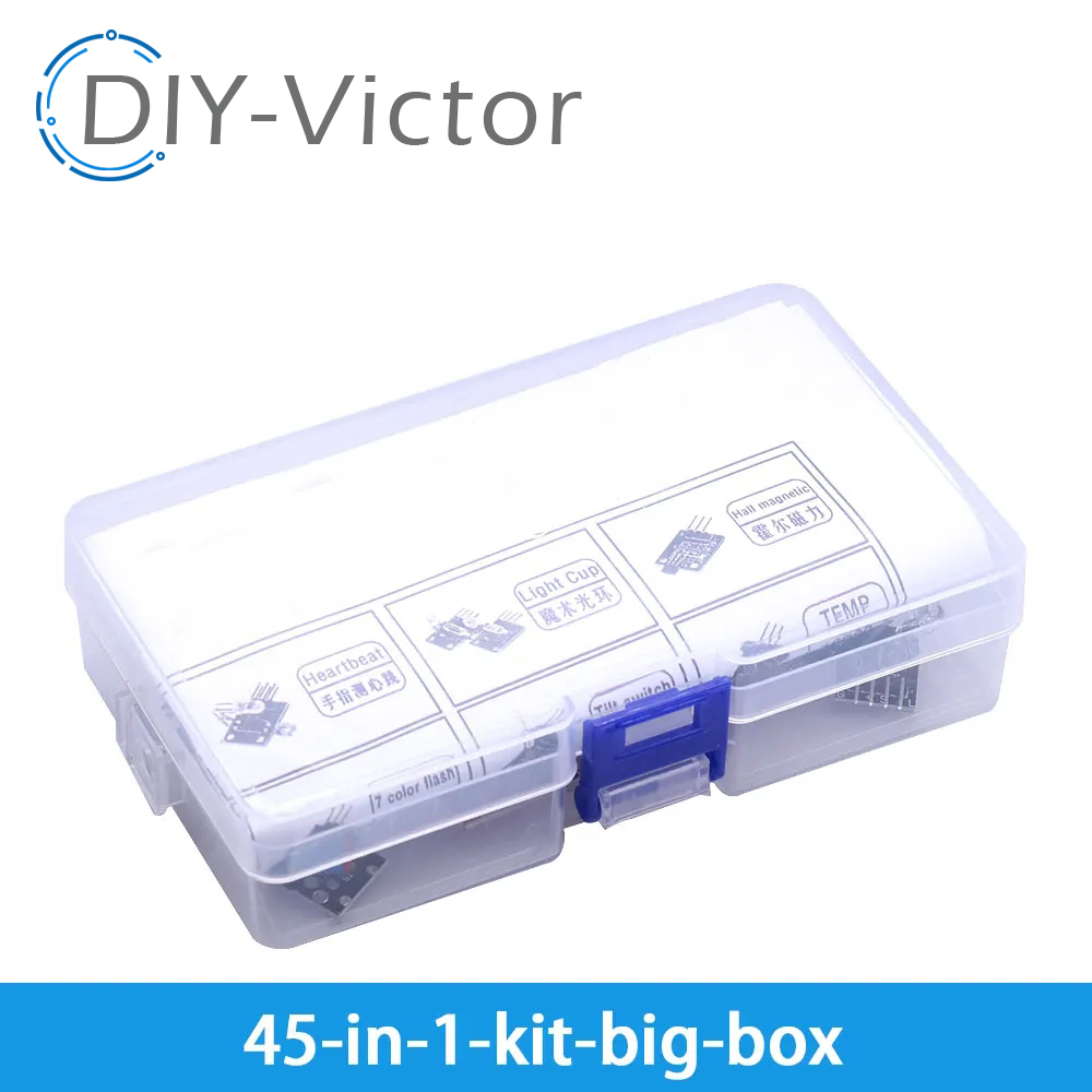 For Arduino 45 in 1 Sensors Mo - Arduino Uno Starter Kit 评论和价格