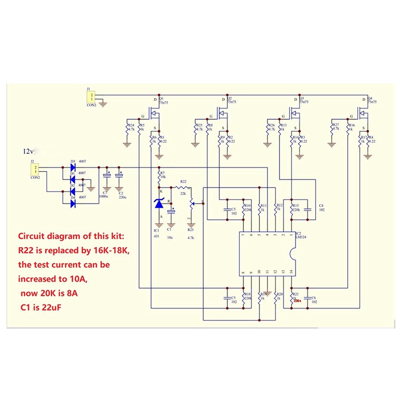 DIY Kits 150W 10A Battery Capa - Diy Electronic Load 评论和价格