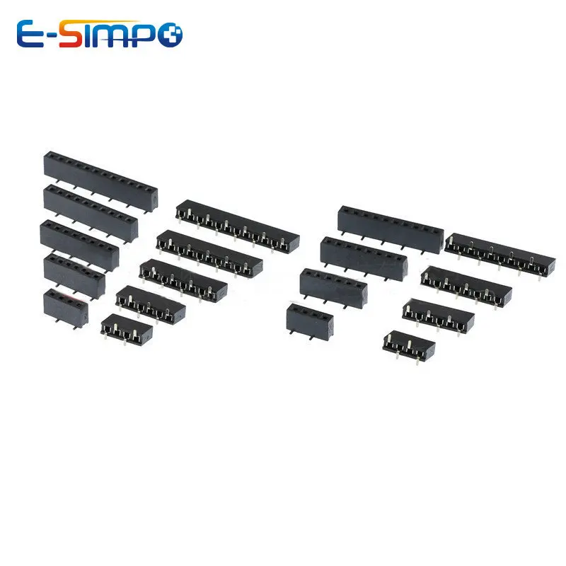 10pcs 2.0mm Pitch SMD 1*3P4P5P - Male Female Header Pin 评论和价格