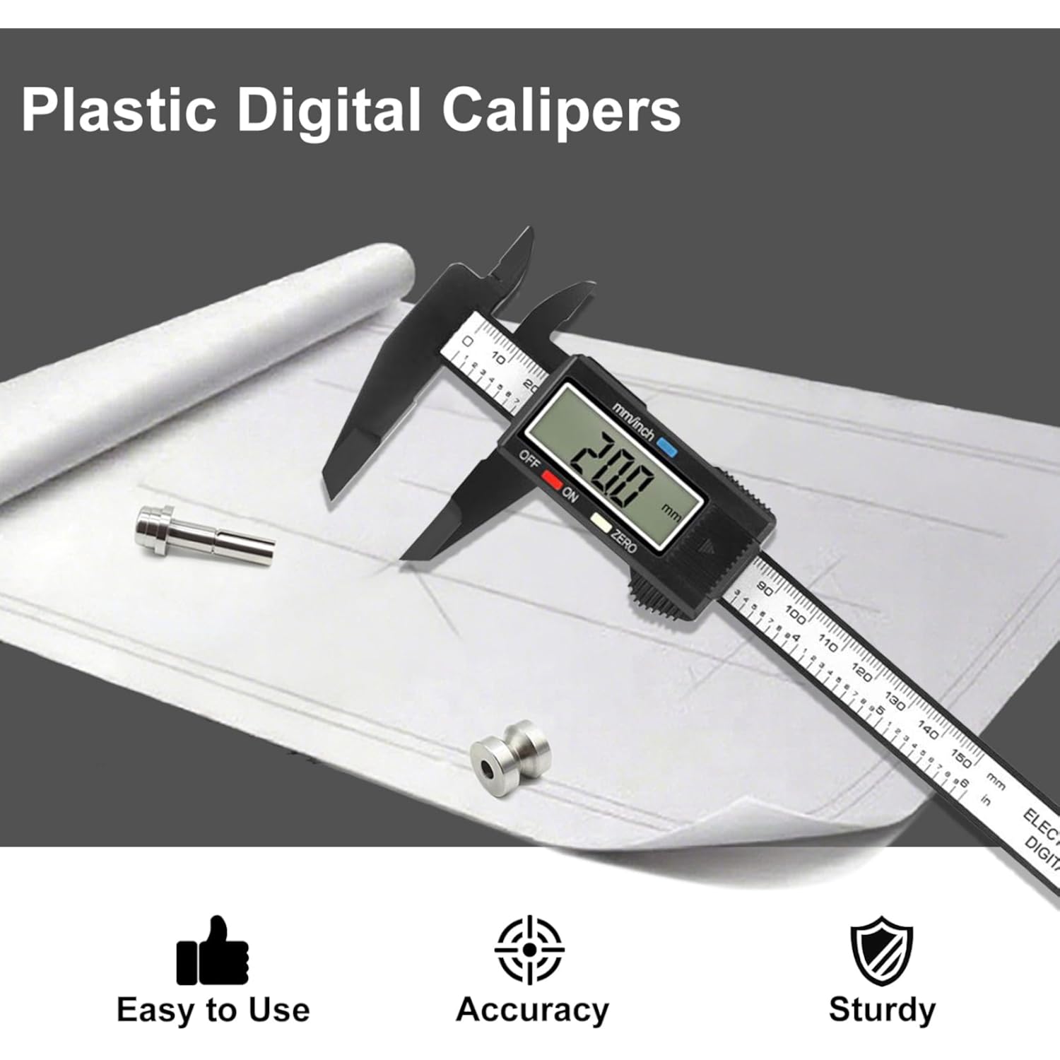 Digital Caliper - Student Lab  - Diy Home Electronics Lab 评论和价格