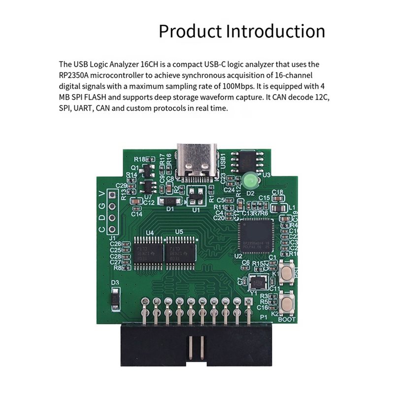 AAAF RP2350A Microcontroller 1 - Logic Analyzer Usb 评论和价格