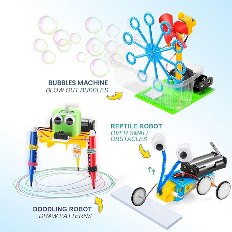 6 Set Robotics Kit Science Exp - Diy Electronics Toys 评论和价格