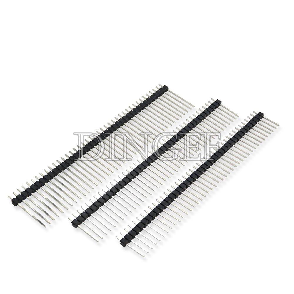 5PCS 40PIN 2.54mm Single Row M - Male Female Header Pin 评论和价格