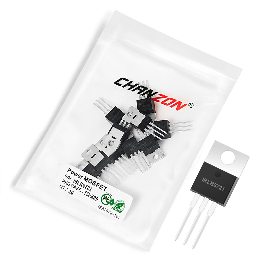 10Pcs IRLB8721 TO-220 Power SI - Diy Electronics Youtube Channel 评论和价格