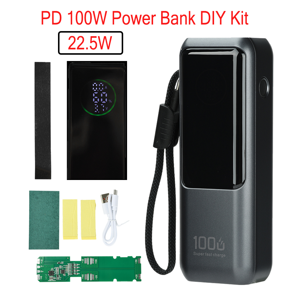 PD 100W Fast Charging Power Ba - Diy Electronics Toys 评论和价格
