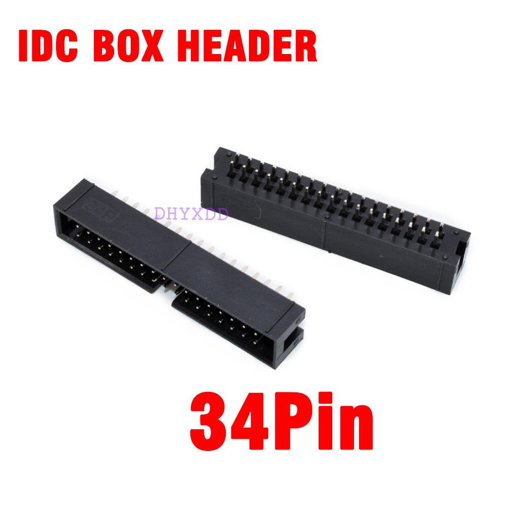 10pcs 2.54mm 2x17 Pin 34 Pin S - Male Female Header Pin 评论和价格