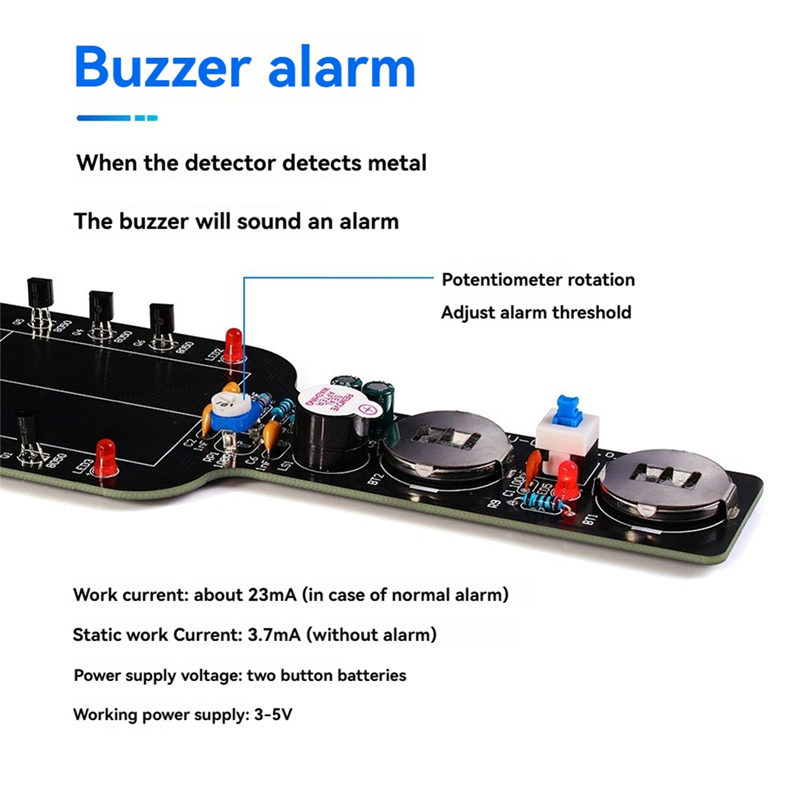 SQPP-DIY Metal Detector Electr - Diy Electronics Soldering Kit 评论和价格