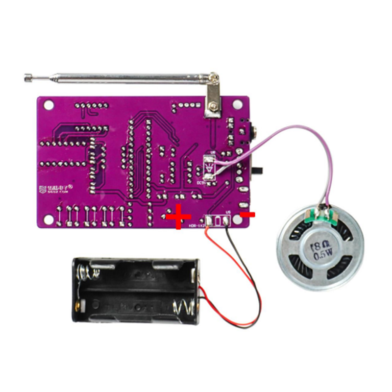 DIY FM Radio Electronic Kit 87 - Diy Electronics Soldering Kit 评论和价格
