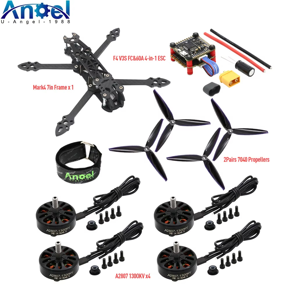 Mark4 Mark 4 7inch 295mm FPV F - Diy Drone Electronics Kit 评论和价格