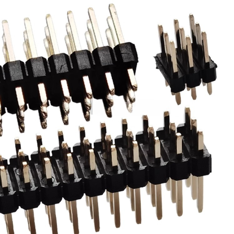 5pcs 2.0mm 3*40P Triple Row St - Male Female Header Pin 评论和价格