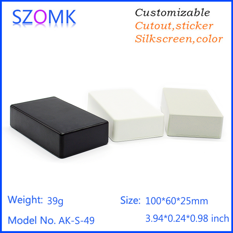 4Pieces 100*60*25 mm plastic e - Diy Electronics Cabinet 评论和价格