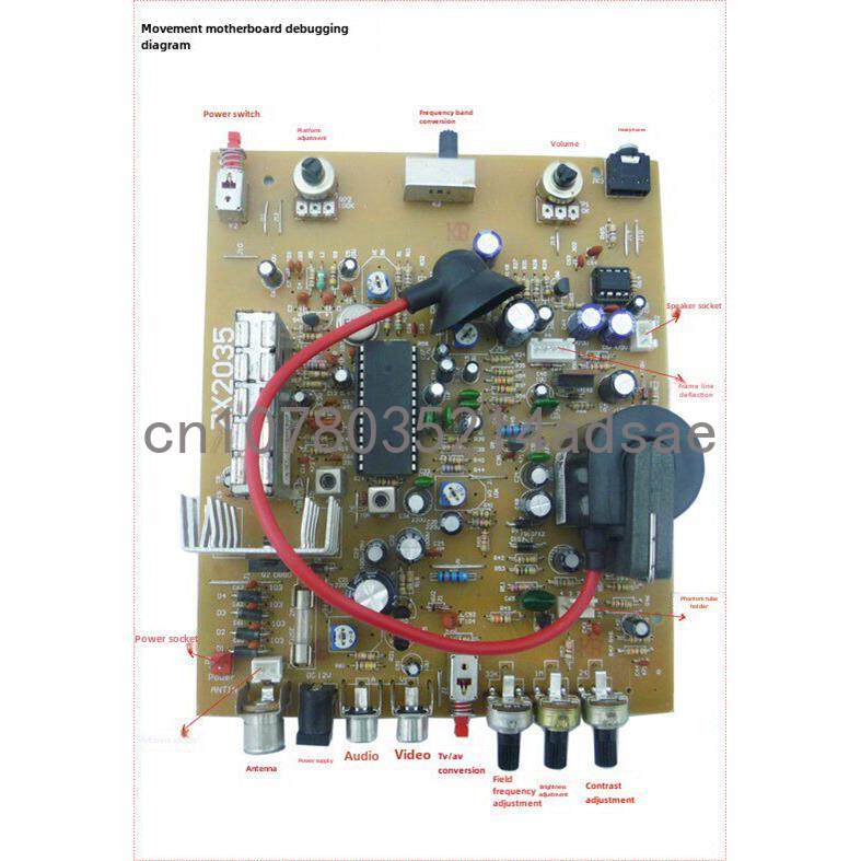 5.5 Inch Black & White TV Main - Diy Electronics Soldering Kit 评论和价格