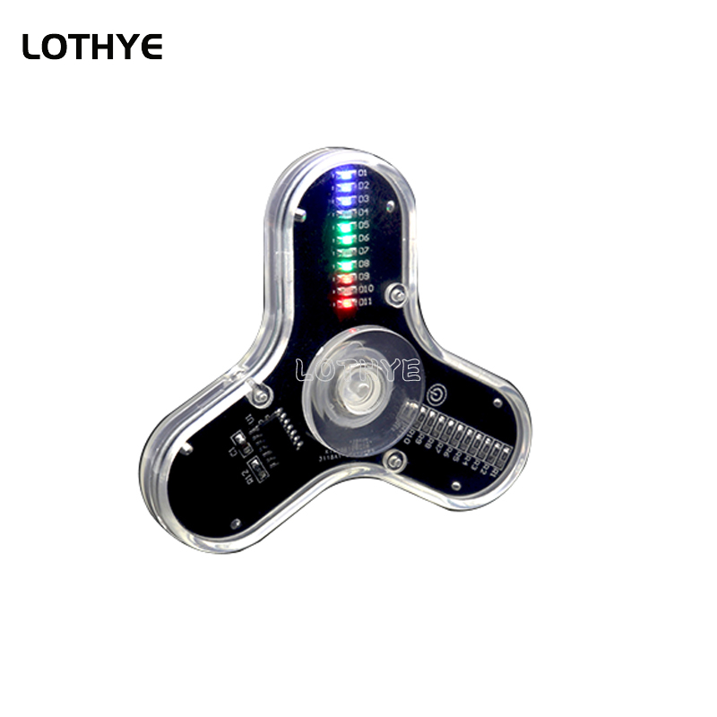 LED Fidget Spinner Manufacture - Diy Electronics Soldering Kit 评论和价格