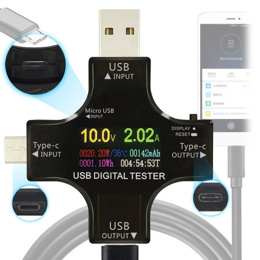 USB Tester Type-C PD Color Dig - Logic Analyzer Usb 评论和价格