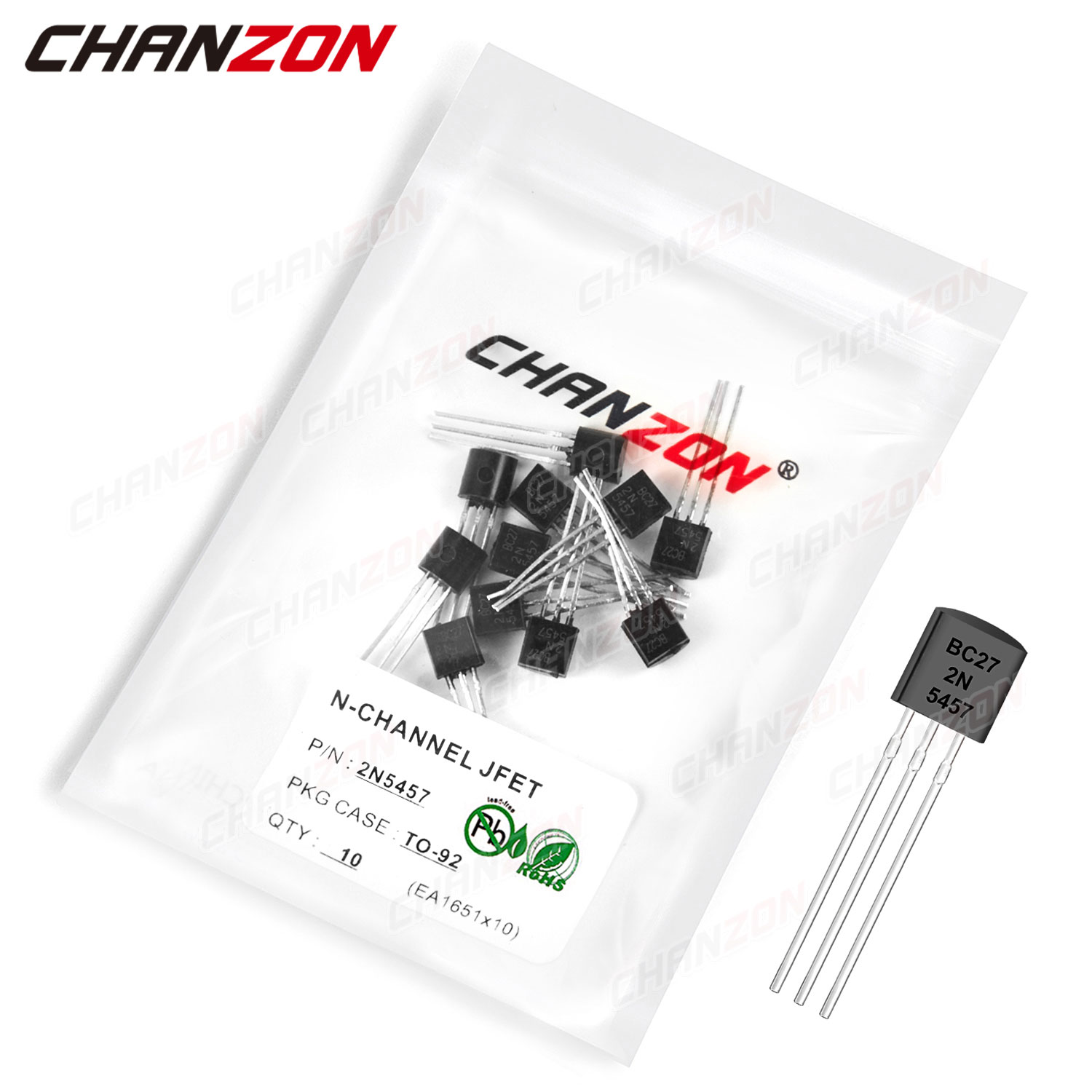 10Pcs 2N5457 TO-92 N-Channel A - Diy Electronics Youtube Channel 评论和价格