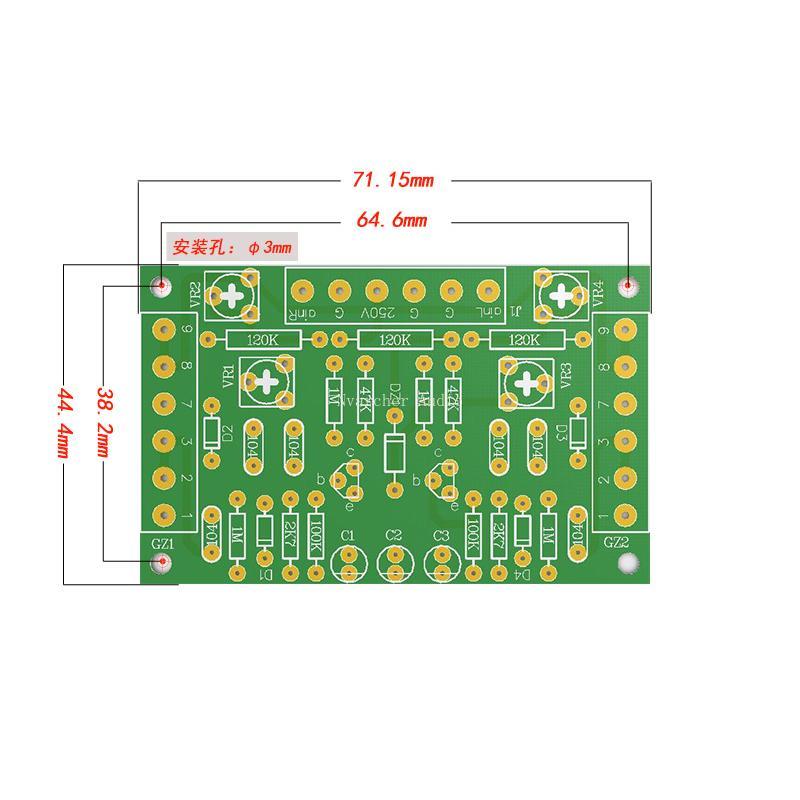 6E2 Cat Eye Electronic Tube Dr - Diy Electronics Youtube Channel 评论和价格