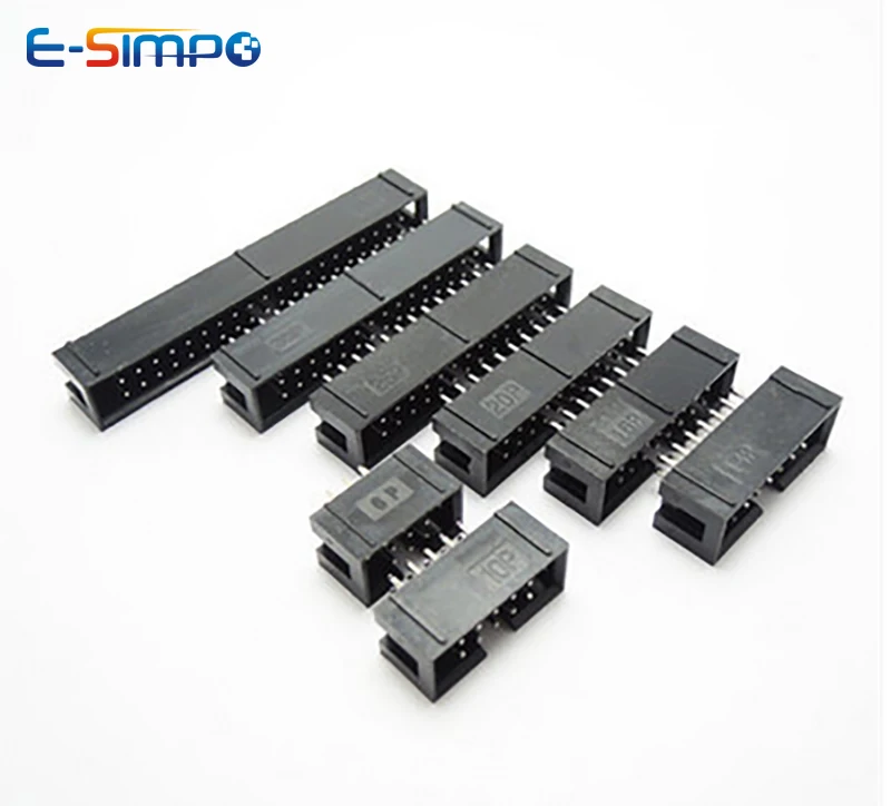 10pcs DC3 2.54mm DIP RA Right  - Male Female Header Pin 评论和价格