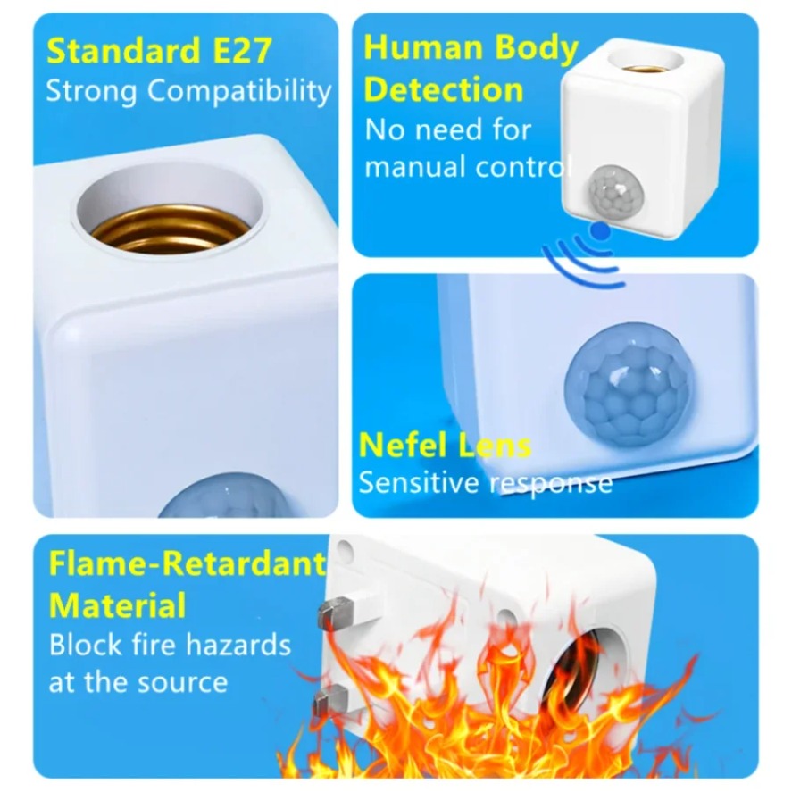 E27 PIR Motion Sensor Led Swit - Ldr Light Sensor 评论和价格