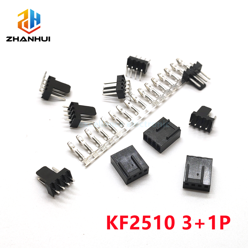 10-50Pcs 2.54mm Pitch KF2510 4 - Male Female Header Pin 评论和价格