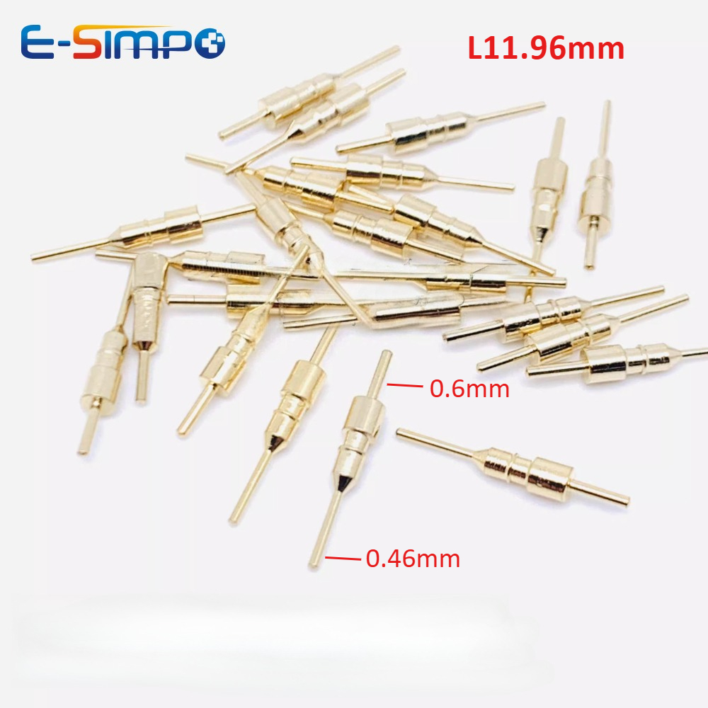 300pcs Dim0.46-0.6mm Round Hol - Male Female Header Pin 评论和价格