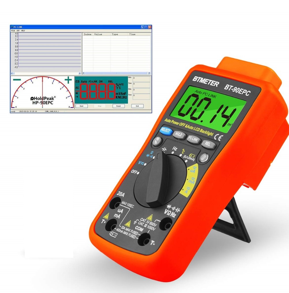 BT-90EPC Digital Multimeter Au - Logic Analyzer Usb 评论和价格