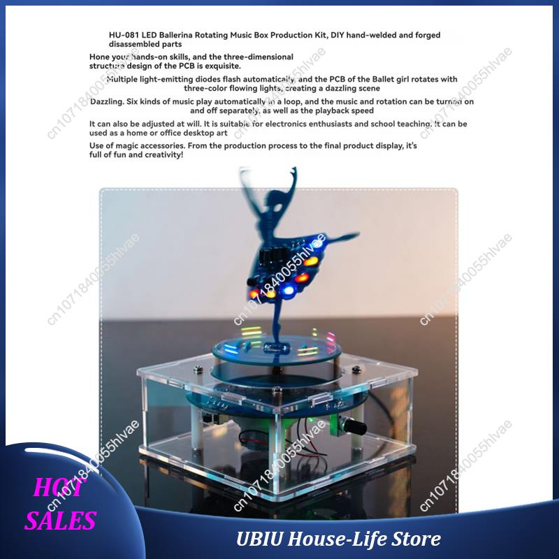 Rotating Music Box DIY Electro - Best Diy Electronics Kits 评论和价格
