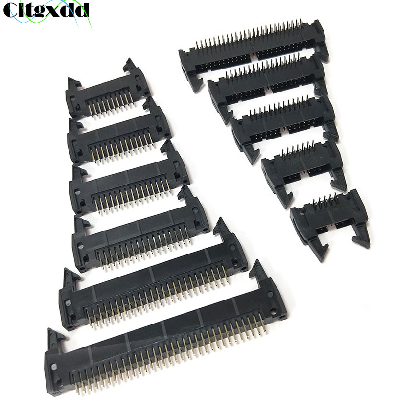 10pcs DC2 10/14/16/20/26/34/40 - Male Female Header Pin 评论和价格