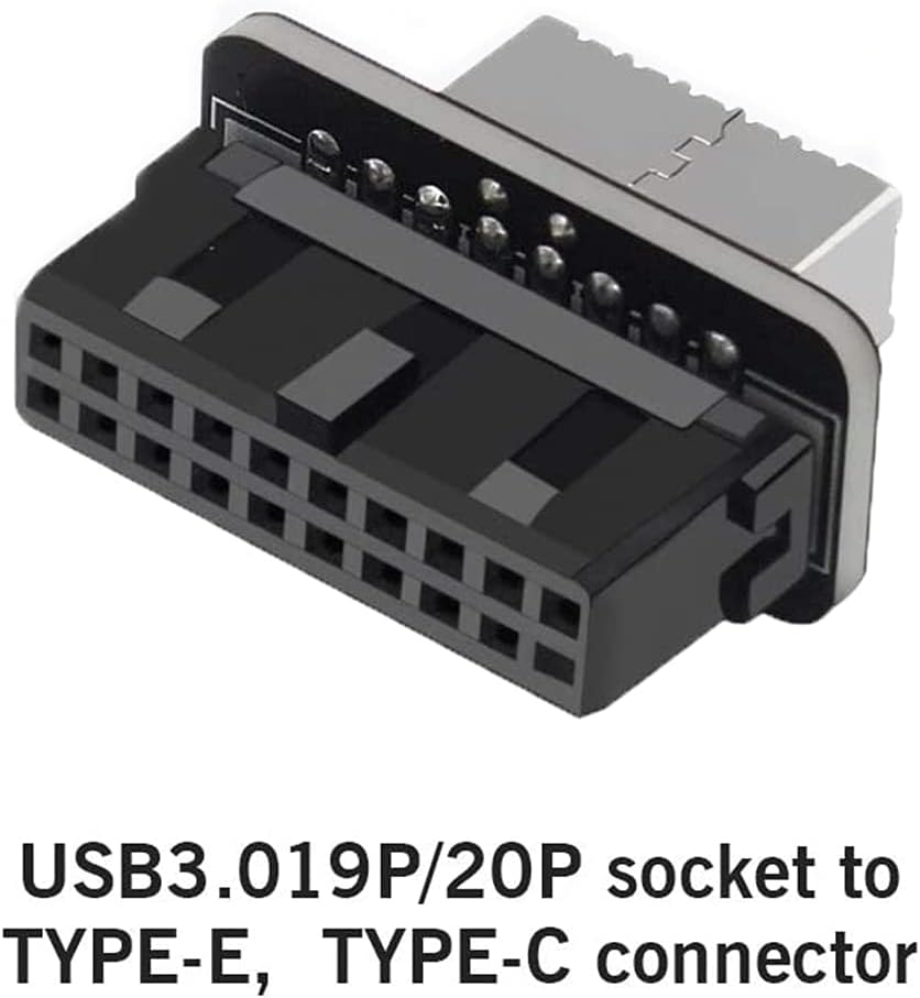 USB 3.0 19/20Pin to Type E Ada - Male Female Header Pin 评论和价格