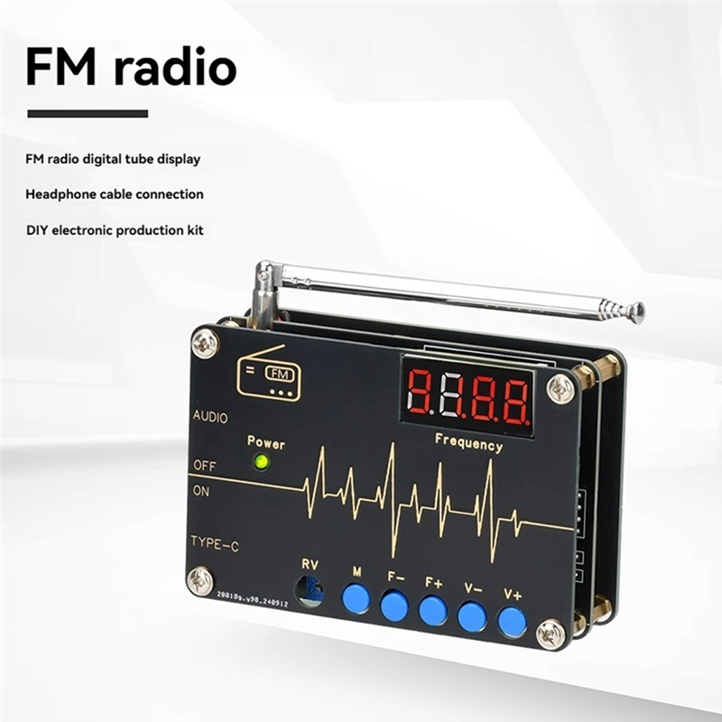 A73E-RDA5807M FM Radio DIY Kit - Diy Electronics Soldering Kit 评论和价格