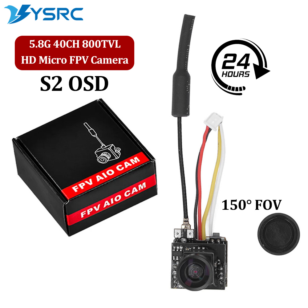 FPV RC Micro Camera S2 OSD AIO - Diy Drone Electronics Kit 评论和价格