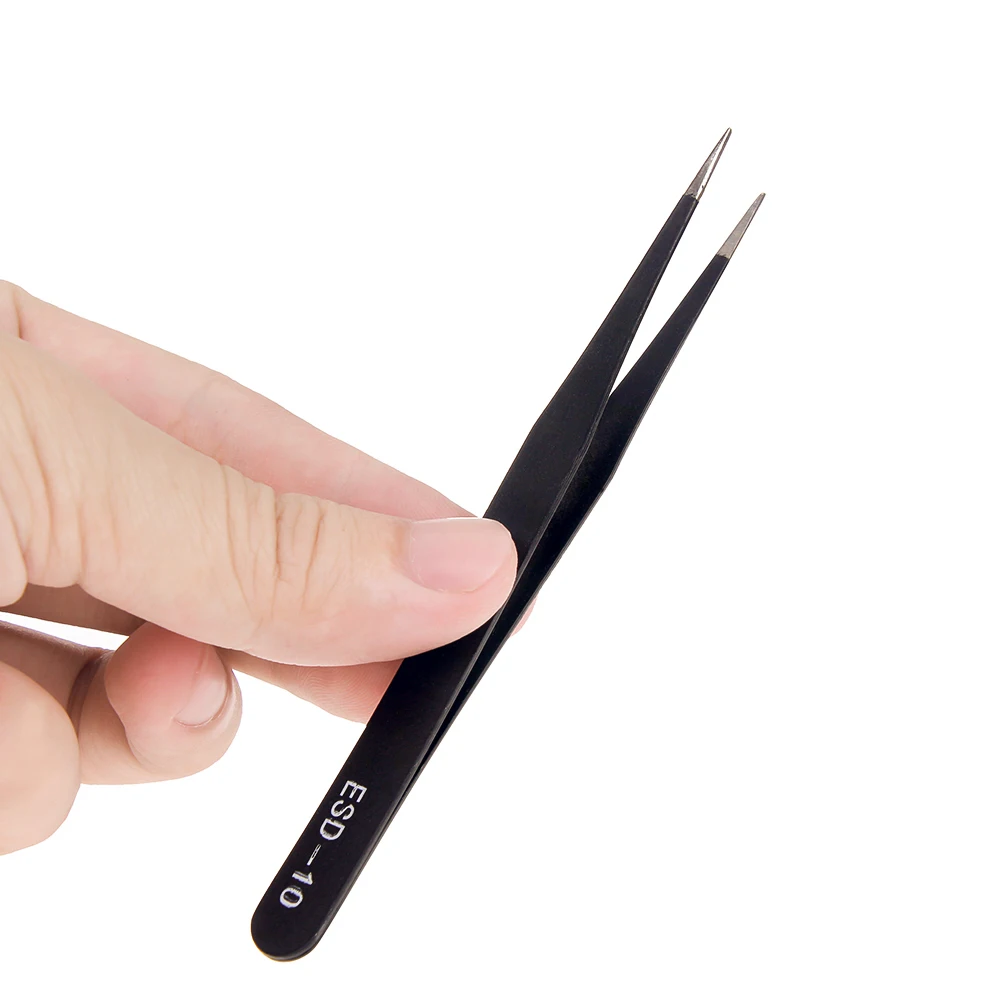 2/6pcs Precision Tweezers Set  - Diy Electronics Soldering Kit 评论和价格