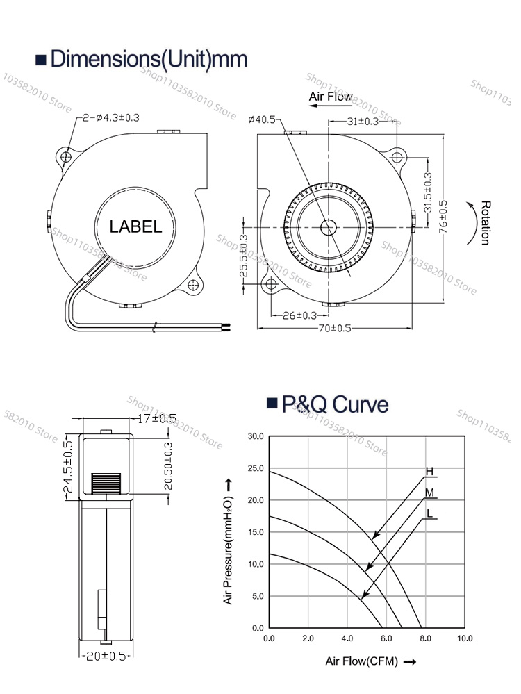 Ultra-Thin 75mm DC Centrifugal - Diy Electronics Cabinet 评论和价格