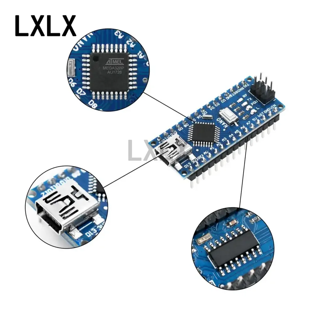 1pcs Nano V3.0 ATMEGA328P Mini - Arduino Uno Starter Kit 评论和价格
