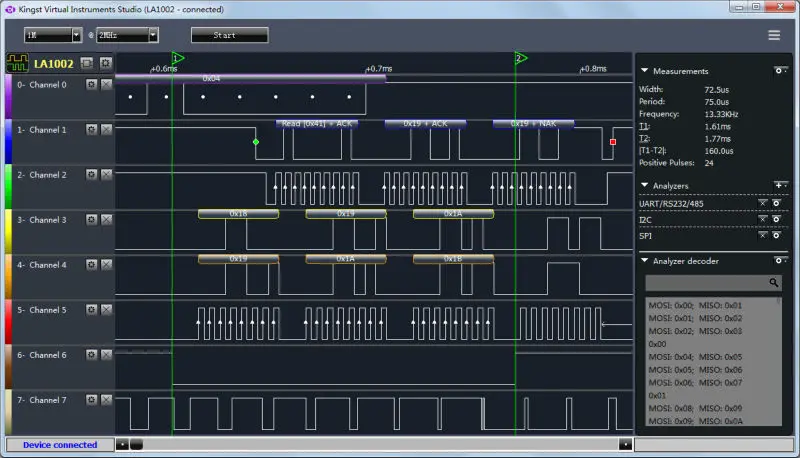 Kingst LA1010 USB Logic Analyz - Logic Analyzer Usb 评论和价格